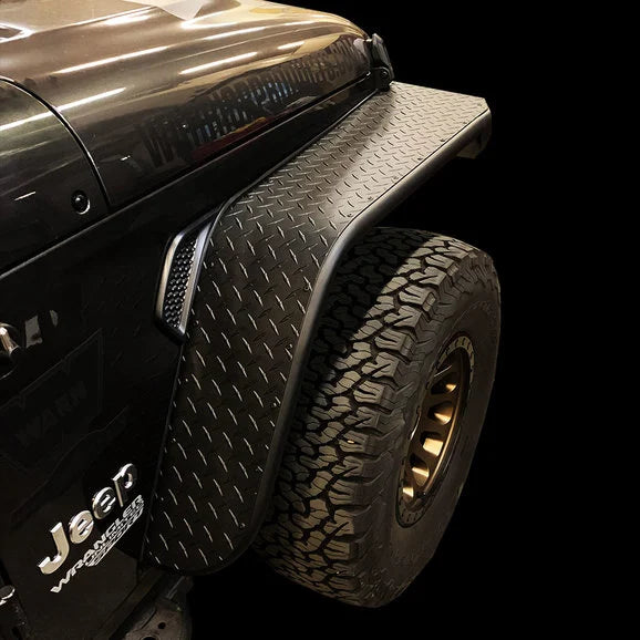 Load image into Gallery viewer, Warrior Products Tube Fender Flares for 18-24 Jeep Wrangler JL
