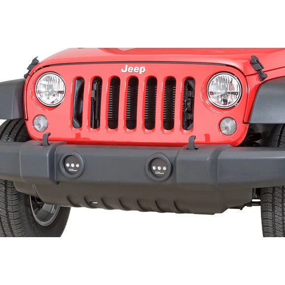 Load image into Gallery viewer, Putco Luminix LED Fog Lamp Kit for 07-18 Jeep Wrangler &amp; Wrangler Unlimited JK
