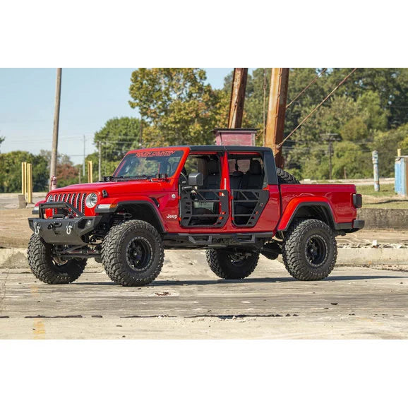 Load image into Gallery viewer, Rough Country 6in Suspension Lift Kit with Control Arm Drop for 20-24 Jeep Gladiator JT
