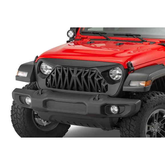 Load image into Gallery viewer, Overtread 19029 Inyo Front Grille for 18-20 Jeep Wrangler JL &amp; Gladiator JT
