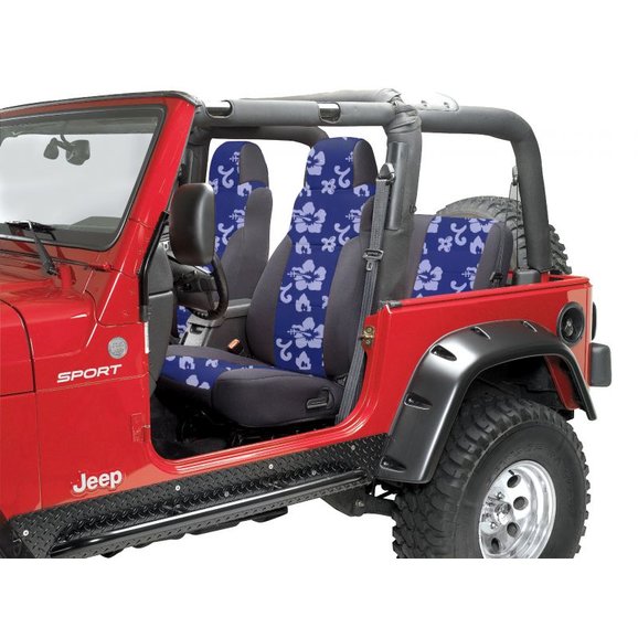 Load image into Gallery viewer, Coverking Front Seat Covers with Rear Cover for 03-06 Jeep Wrangler TJ &amp; Unlimited
