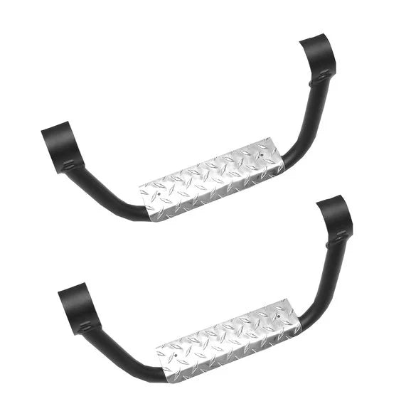 Load image into Gallery viewer, Warrior Products 55005 3&quot; Drop Knight Guard Steps in Black
