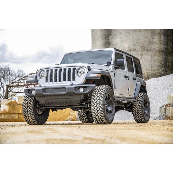 Load image into Gallery viewer, Rough Country RC614 1.25in Body Mount Lift Kit for 18-24 Jeep Wrangler JL with Automatic Transmission
