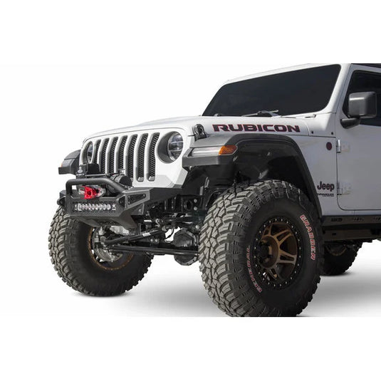 ADD Offroad F964902080103 Rock Fighter Front Winch Bumper for 18-24 Jeep Wrangler JL & Gladiator JT