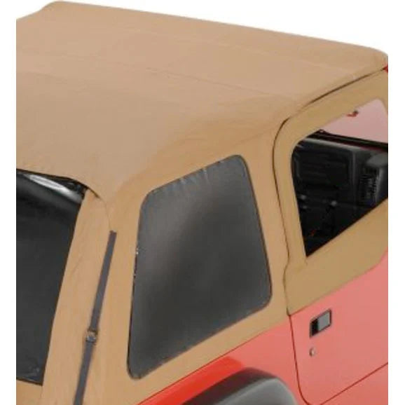Rampage Products 1095171623 Frameless Trail Top Replacement Passenger Side Tinted Window in Spice for 97-06 Jeep Wrangler TJ with Rampage Frameless Trail Top ONLY