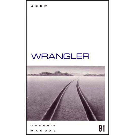 Bishko Automotive Literature Factory Authorized Owners Manuals for 87-95 Jeep Wrangler YJ