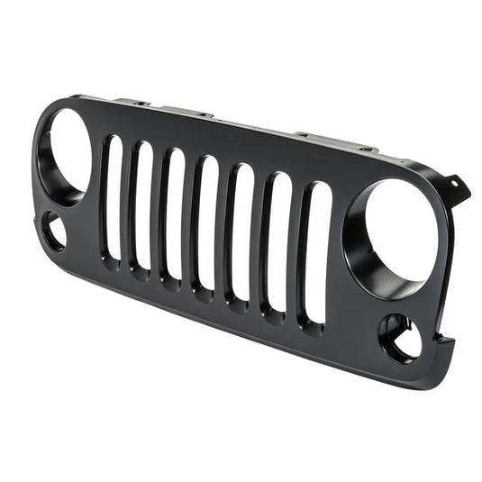 Mopar 68046306AB Grille in Primer Black for 07-18 Jeep Wrangler JK