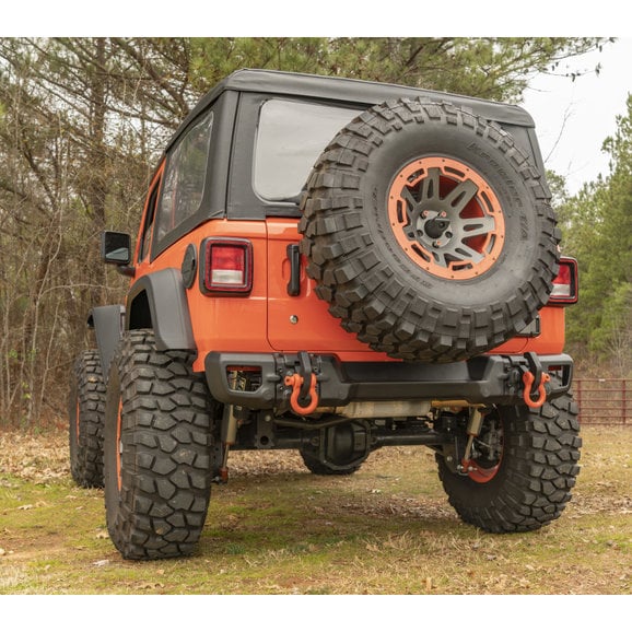 Load image into Gallery viewer, Rugged Ridge 11549.17 Arcus Rear Bumper for 18-24 Jeep Wrangler JL
