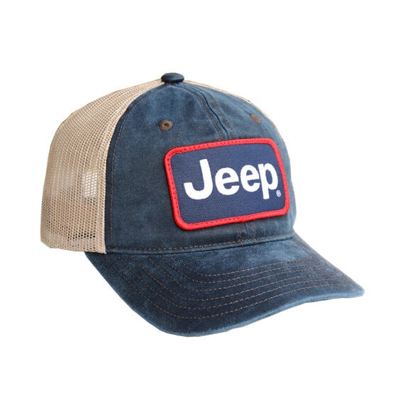 Jeep Merchandise Jeep Chino Twill Patch Hat