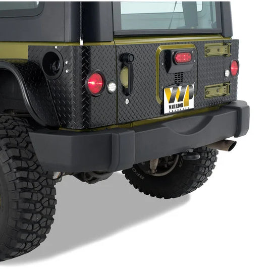 Warrior Products Rear LED Corners for 07-18 Jeep Wrangler JK 2 Door