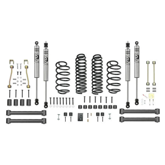 Load image into Gallery viewer, Quadratec 3.5&quot; Coil Spring Suspension Lift Kit with FOX IFP Mono-Tube Shocks for 97-06 Jeep Wrangler TJ &amp; Unlimited
