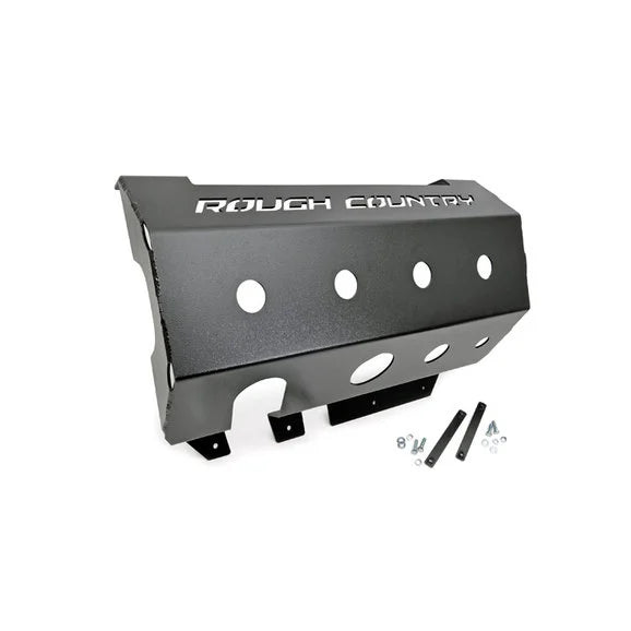 Load image into Gallery viewer, Rough Country 779 Muffler Skid Plate for 07-18 Jeep Wrangler JK
