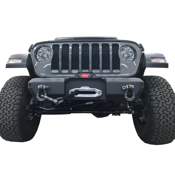 Load image into Gallery viewer, Warrior Products 6527 MOD Series Front Stubby Bumper for 18-24 Jeep Wrangler JL &amp; Gladiator JT
