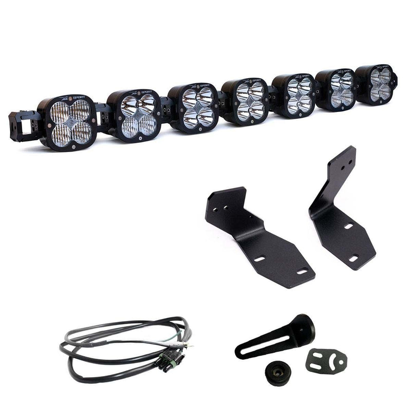 Load image into Gallery viewer, Baja Designs 7XL Linkable Bumper Light Kit for 2023+ Ford F-250/350 Super Duty Multi-Pattern Clear
