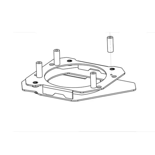 LoD Offroad JFL1881 OEM Fog Light Bezel Kit for 18-22 Jeep Wrangler JL & Gladiator JT with a Black Ops Front Bumper