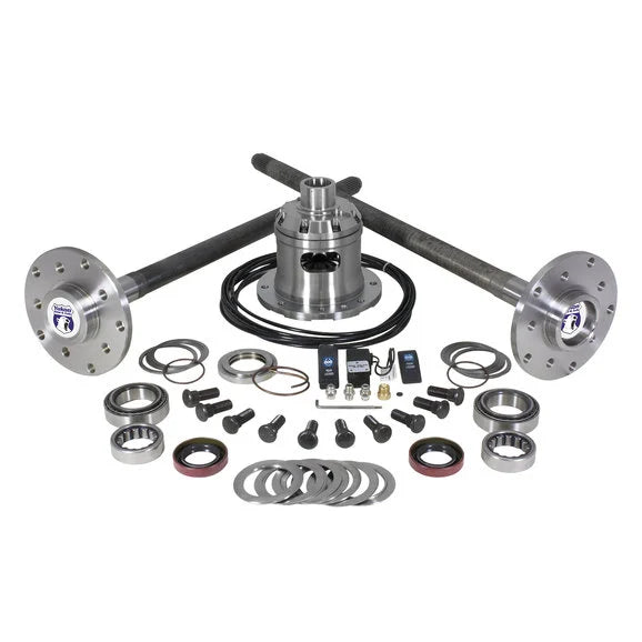 Yukon Gear & Axle Ultimate Dana 35 Axle & Zip Air Locker kit for 86-90 Jeep Wrangler YJ & Cherokee XJ w/ 3.54 and Numerically Higher Gear Ratio