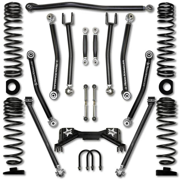 Rock Krawler 3in Pro-X No Limits System for 20-24 Jeep Gladiator JT Rubicon