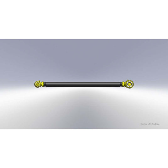 Clayton Off Road Custom Front Adjustable Track Bar with Forged JJ 1.6 Width Lower for 1984-2006 TJ/LJ/XJ/ZJ