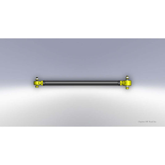 Clayton Off Road Custom Front Adjustable Track Bar with Forged JJ 1.6 Width Lower for 1984-2006 TJ/LJ/XJ/ZJ