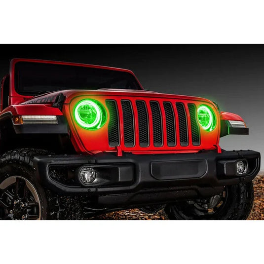 Oracle Lighting ColorSHIFT® RGB+W Headlight DRL Upgrade Kit for 18-24 Jeep Wrangler JL