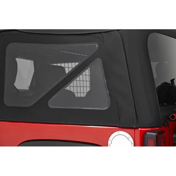 Load image into Gallery viewer, Bestop 79846-17 Twill Replace-a-top Soft Top with Tinted Windows without Doors in Black for 10-18 Jeep Wrangler JK 2 Door
