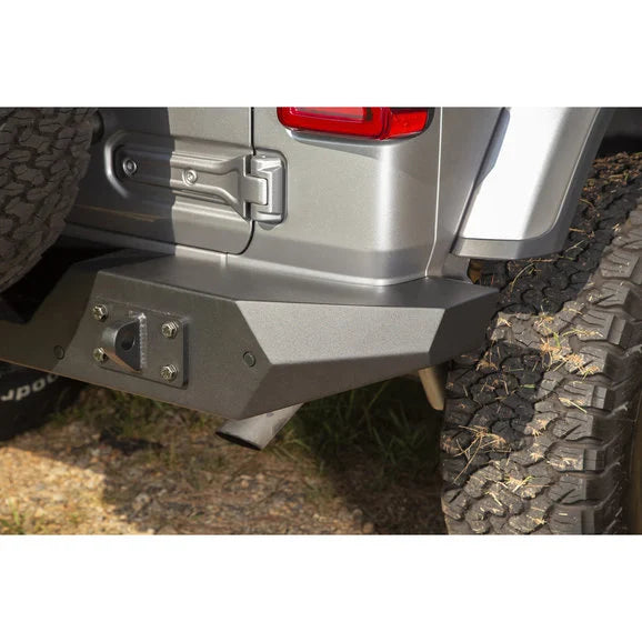 Load image into Gallery viewer, Rugged Ridge 11548.51 Spartan Full Width Rear Bumper for 18-24 Jeep Wrangler JL
