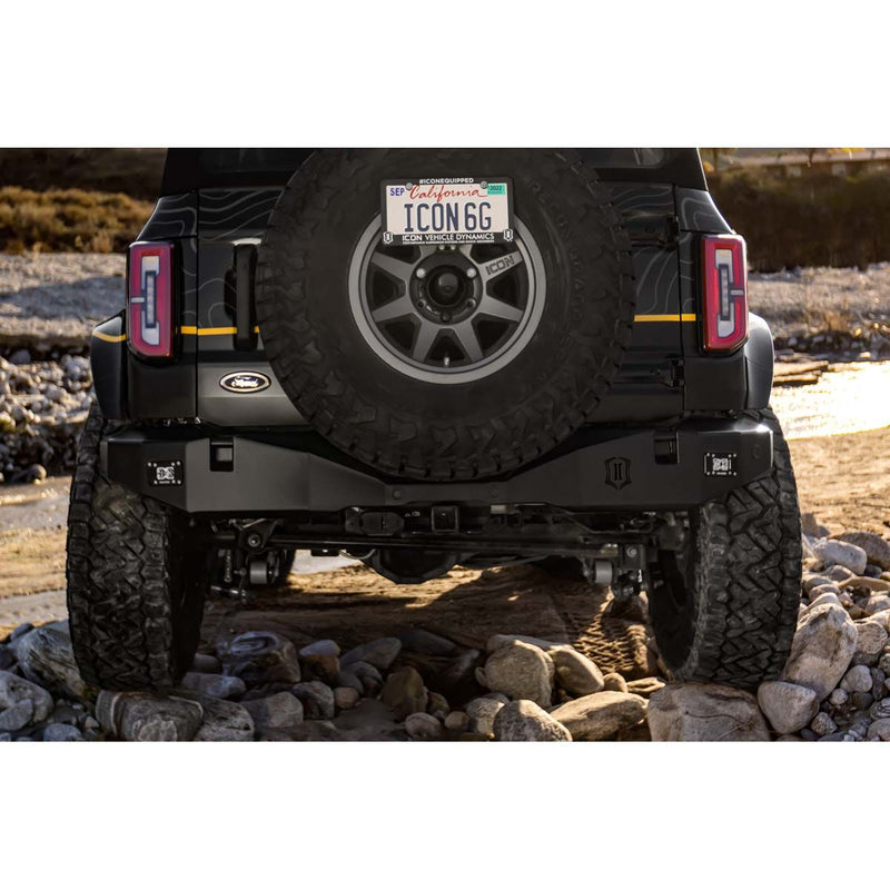 Load image into Gallery viewer, ICON Pro Series Rear Bumper for 2021+ Ford Bronco
