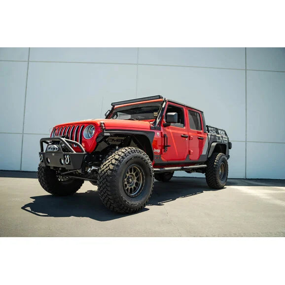 Load image into Gallery viewer, DV8 Offroad STJL-04 Hinge Mounted Steps for 07-24 Jeep Wrangler JK, JL &amp; Gladiator JT
