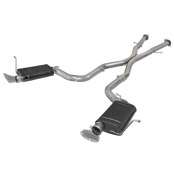 Load image into Gallery viewer, aFe Power Mach Force XP 3&quot; 304 Stainless Cat-Back Exhaust System for 12-19 Grand Cherokee SRT-8 &amp; Trackhawk w/ 6.4L &amp; 6.2L Hemi
