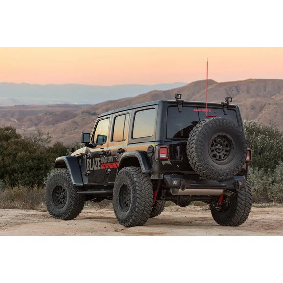 Load image into Gallery viewer, Go Rhino 371100T Rockline Rear Stubby Bumper for 18-20 Jeep Wrangler JL
