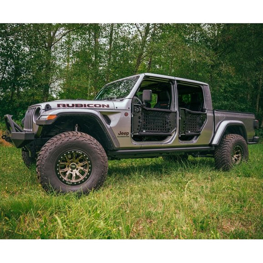 Body Armor JL-6149 Gen III Front Trail Doors for 18-24 Jeep Wrangler JL & Gladiator JT