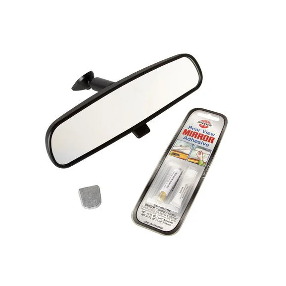 OMIX 11020.02 Rear View Mirror Kit for 76-21 Jeep Vehicles