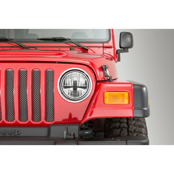 Load image into Gallery viewer, Quadratec Gen II LED Headlights for 55-06 Jeep Wrangler TJ, Unlimited &amp; CJ
