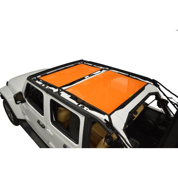 Load image into Gallery viewer, Dirtydog 4X4 Front &amp; Rear Sun Screen for 18-23 Jeep Wrangler JL Unlimited
