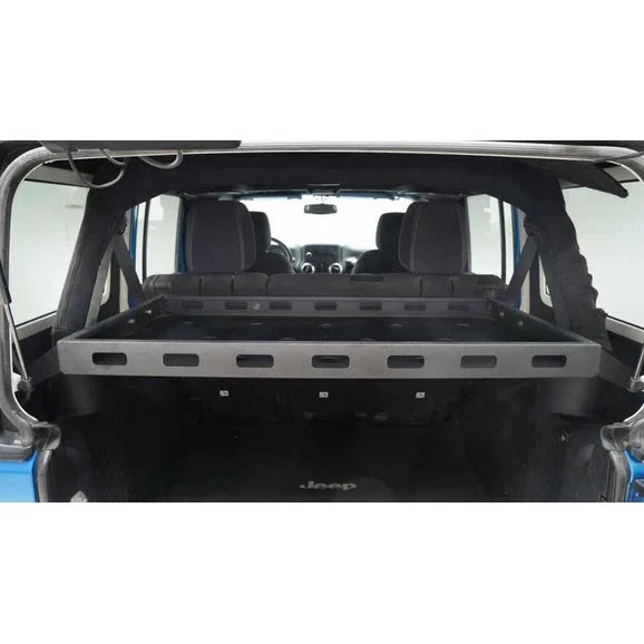 Load image into Gallery viewer, Paramount Automotive 81-10103 Interior Rear Cargo Basket for 07-18 Jeep Wrangler JK Unlimited
