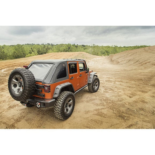 Rugged Ridge 13750.38 Bowless Soft Top for 07-18 Jeep Wrangler Unlimited JK 4 Door