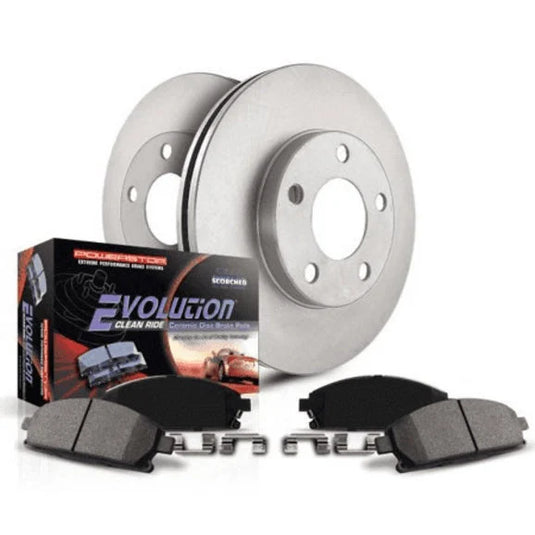 Power Stop Rear Z17 OE Replacement Brake Kit for 18-24 Jeep Wrangler JL