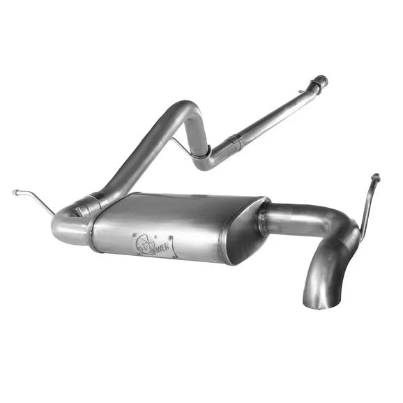 Load image into Gallery viewer, aFe Power 49-46212 Mach Force XP Hi-Tuck 2.5&quot; CAT Back Exhaust for 12-18 Jeep Wrangler Unlimited JK 4 Door with 3.6L
