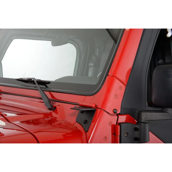 Load image into Gallery viewer, Quadratec Ultimate Windshield Light Pod Combo for 97-06 Jeep Wrangler TJ
