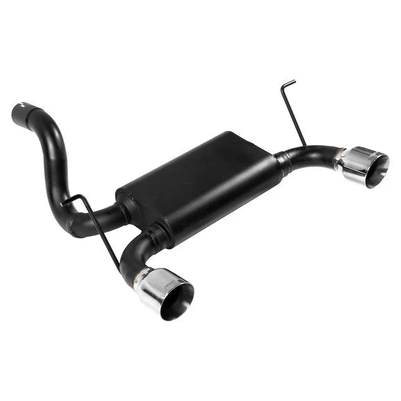 Load image into Gallery viewer, Flowmaster 817841 Force II Dual Axle Back Exhaust with Polished Tips for 18-24 Jeep Wrangler JL with 3.6L
