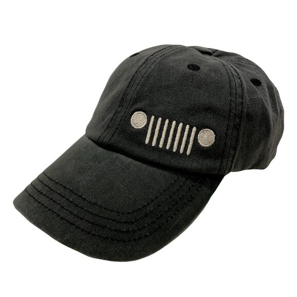 Load image into Gallery viewer, Jeep Merchandise Jeep Grille Chino Twill Hat
