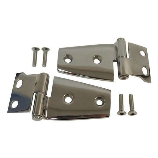 Crown Automotive RT34100 Stainless Steel Hood Hinge Set for 07-18 Jeep Wrangler JK