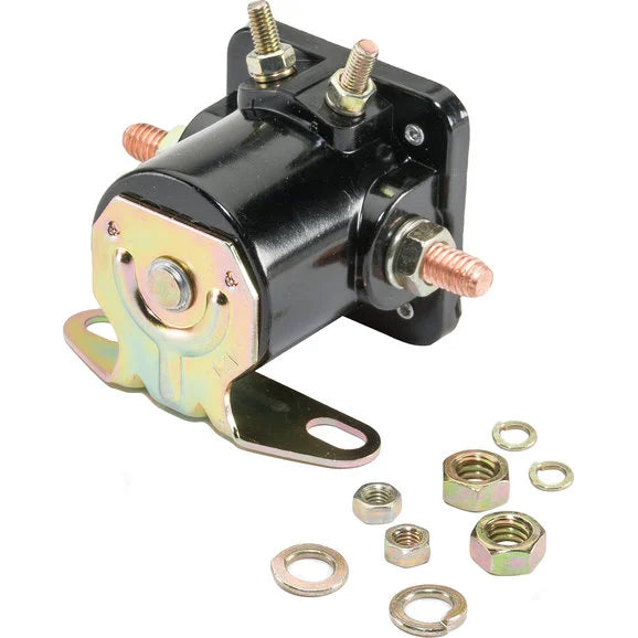 OMIX 17230.02 Starter Solenoid for 72-79 Jeep CJ Series & 72-79 Cherokee with AMC 2.5L 4 Cylinder Engine, 72-79 CJ Series with 4.2L, 5.0L or 5.9L Engines