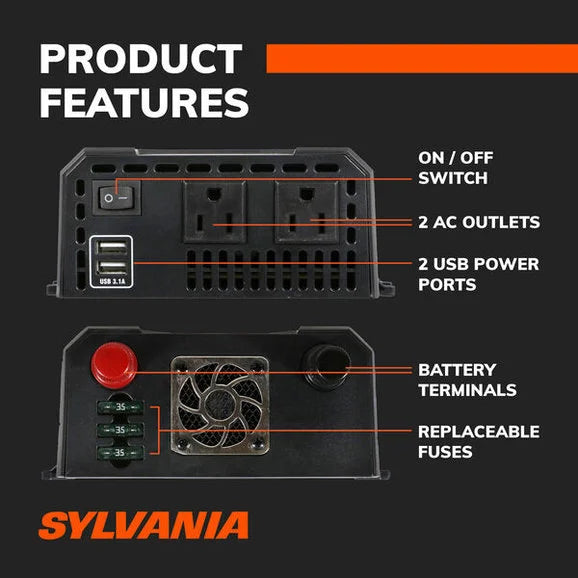 Load image into Gallery viewer, Sylvania INVERTER_750.BX Power Inverter 750W
