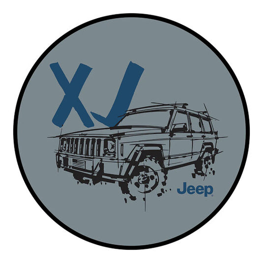 Jeep Merchandise 4" Jeep Logo Circle Jeep Sticker