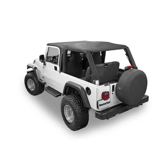 MasterTop 14810024 Ultimate Summer Combo in MasterTwill Fabric for 04-06 Jeep Wrangler Unlimited LJ