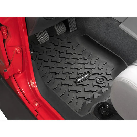 Quadratec Ultimate All Weather Floor Liners for 07-13 Jeep Wrangler JK Unlimited