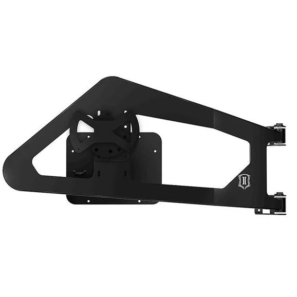 Load image into Gallery viewer, ICON Vehicle Dynamics 25226 PRO Series Body Mounted Tire Carrier for 07-18 Jeep Wrangler JK
