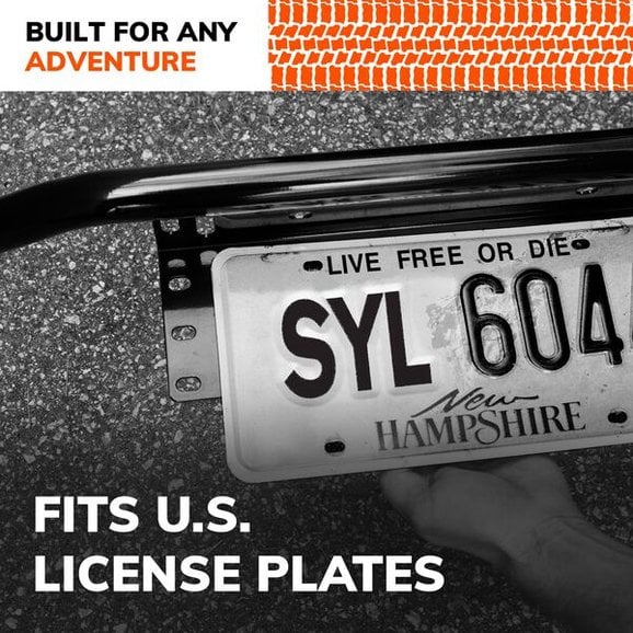 Load image into Gallery viewer, Sylvania 10INBKT.BX Universal License Plate Bracket
