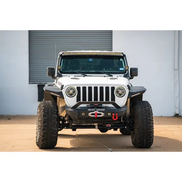 Load image into Gallery viewer, Road Armor Stealth Steel Wide Fender Flares for 18-23 Jeep Wrangler JL &amp; Gladiator JT
